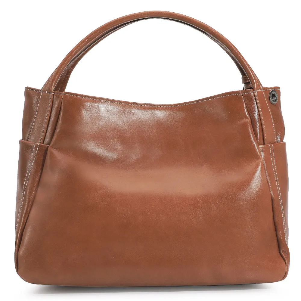 Bolsa Tote Couro Marrom - imagem 3