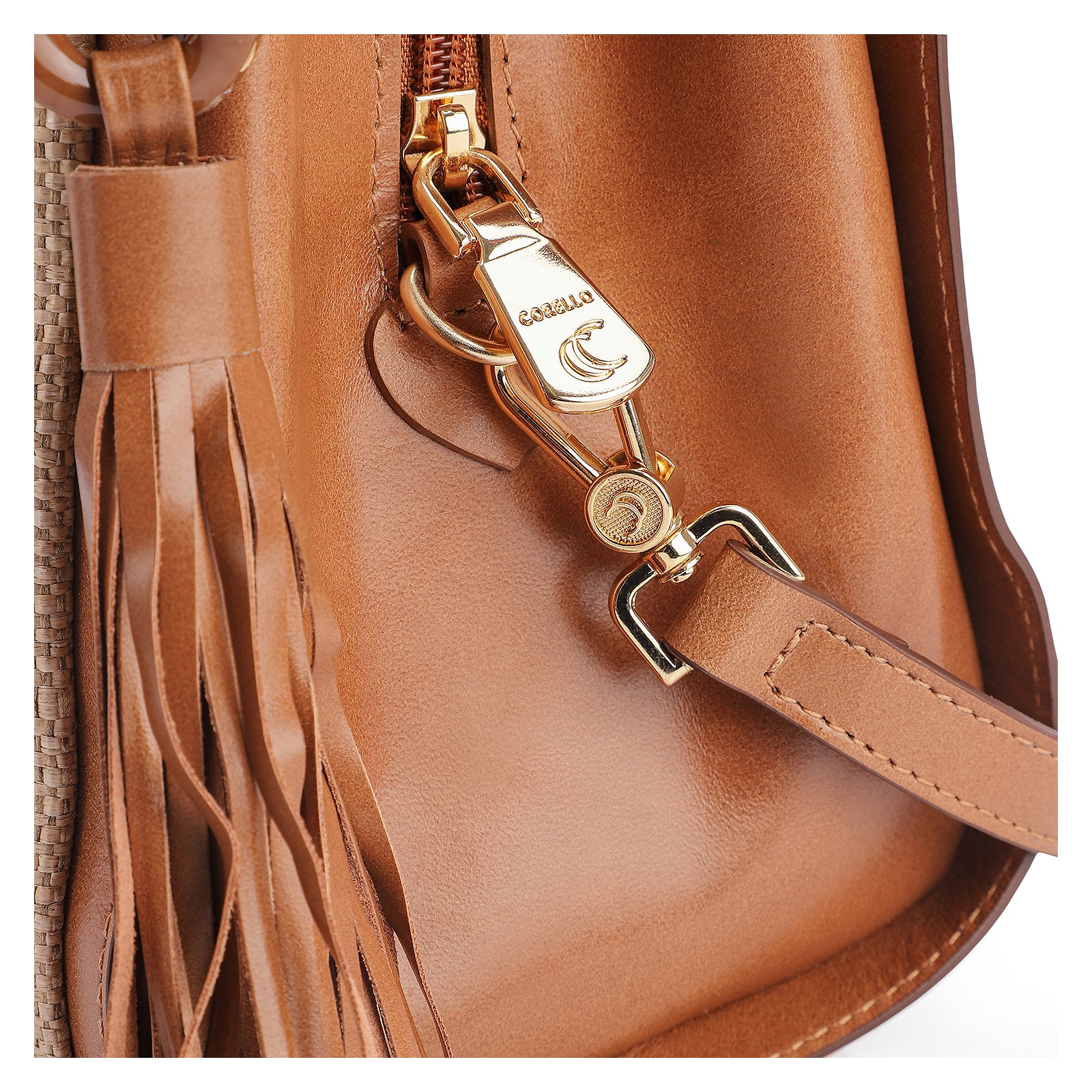 Bolsa Tote Couro Marrom