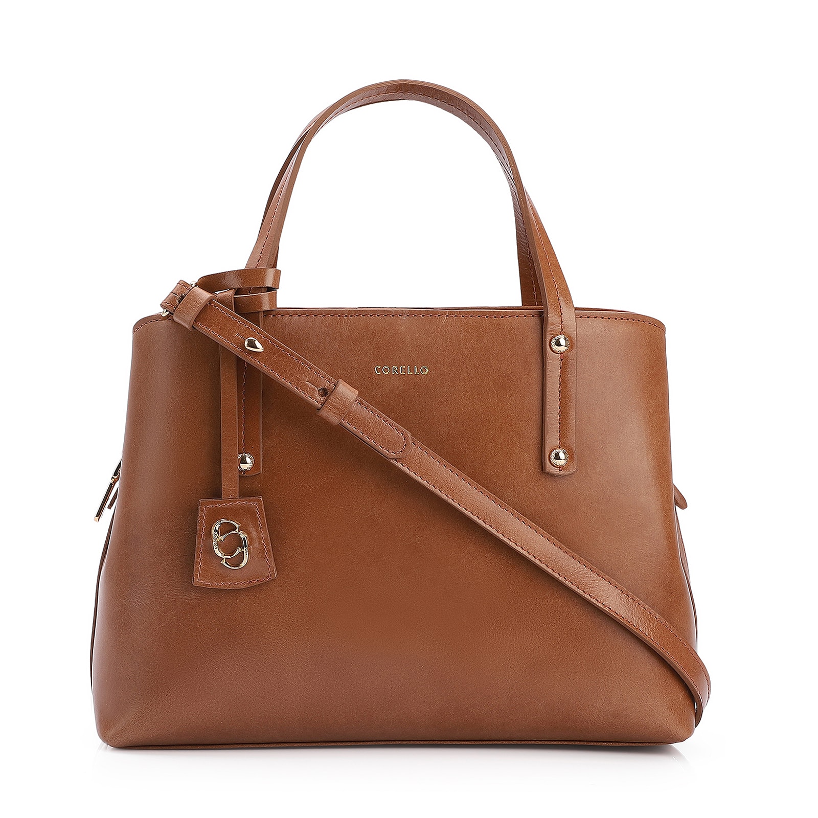 Bolsa Tote Couro Marrom