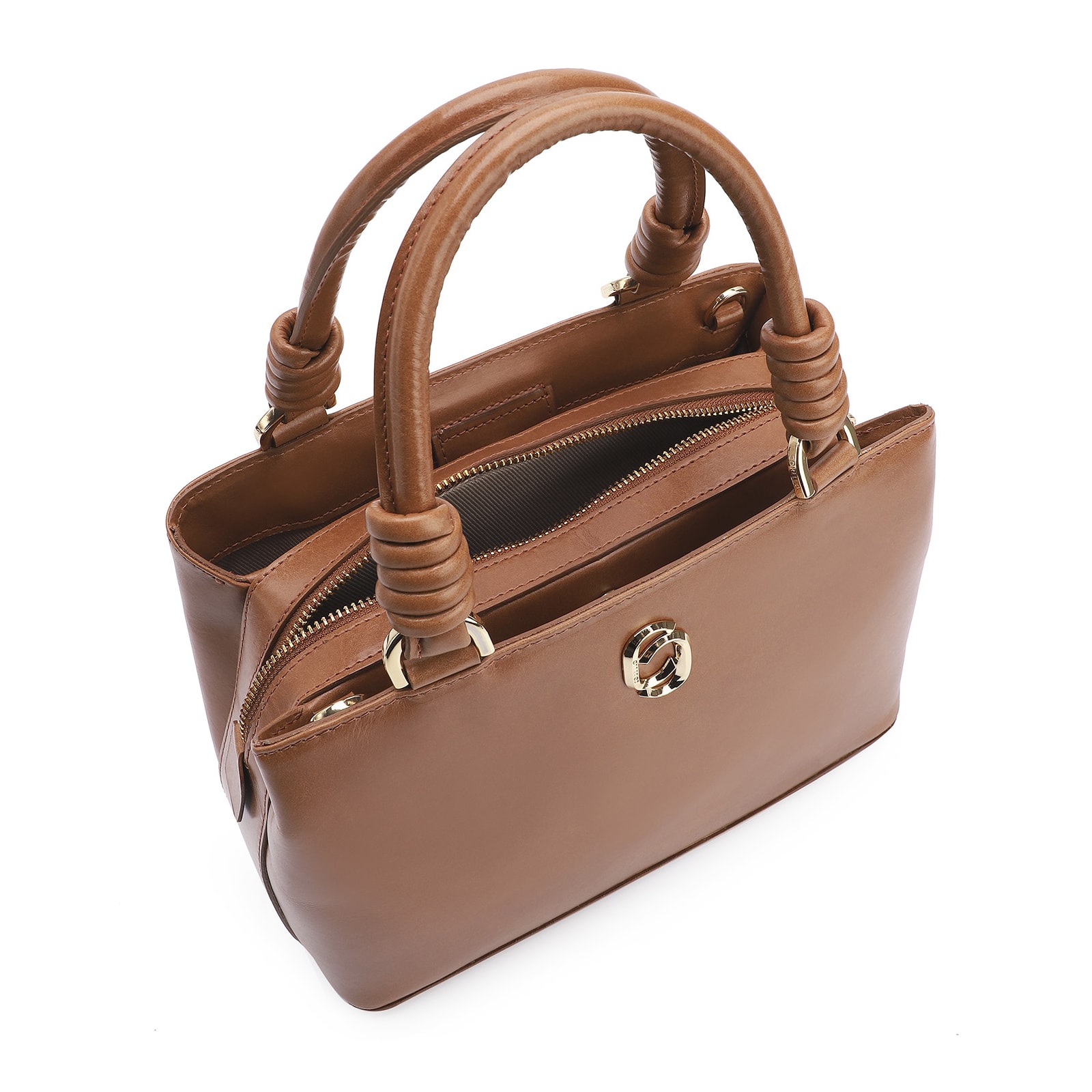 Bolsa Tote Couro Marrom