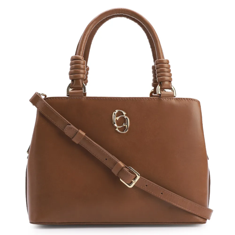 Bolsa Tote Couro Marrom