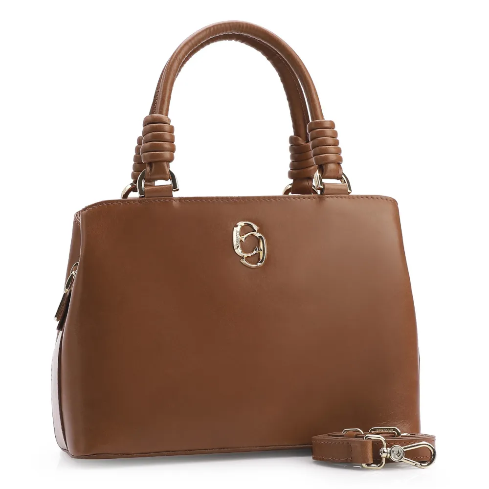 Bolsa Tote Couro Marrom - imagem 2