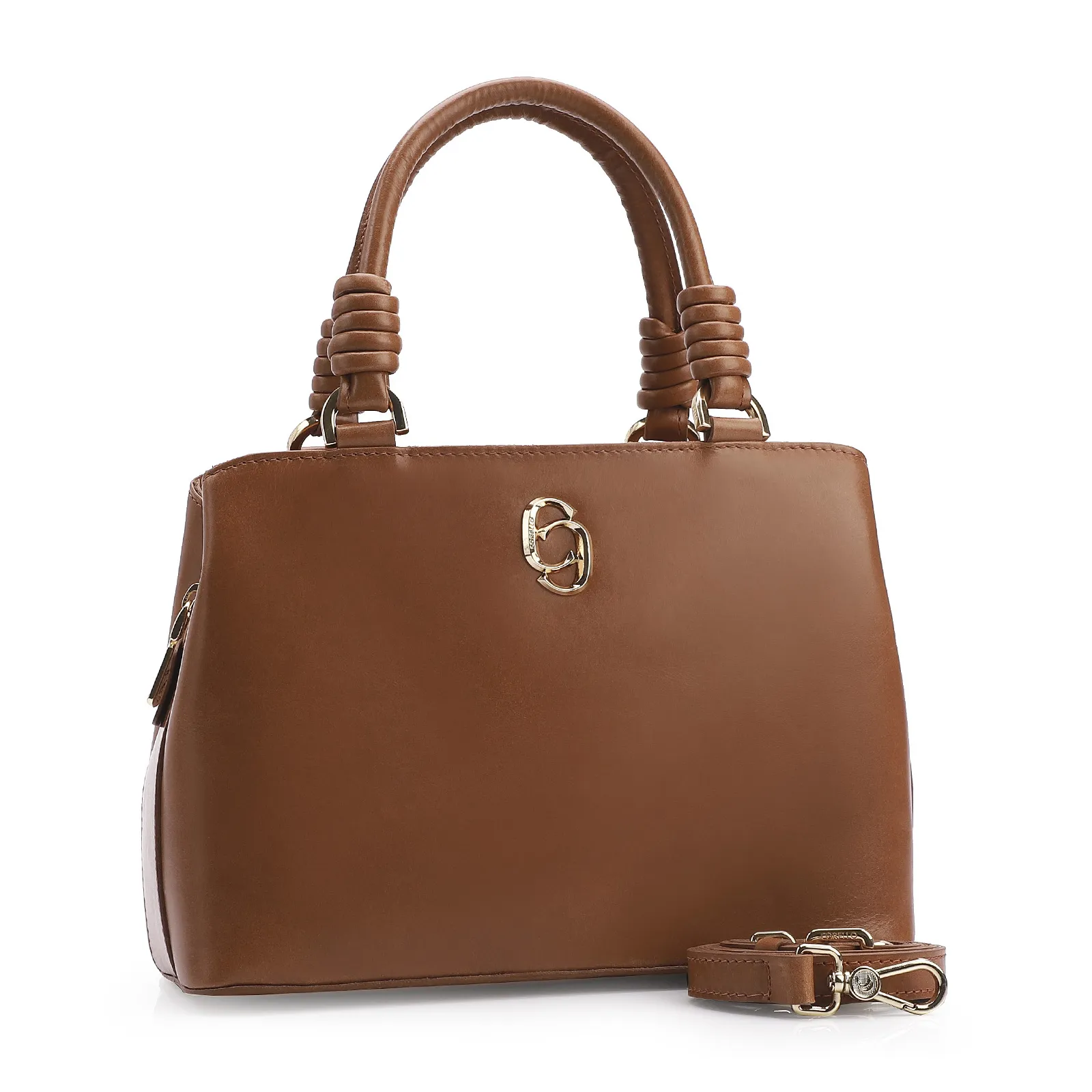 Bolsa Tote Couro Marrom
