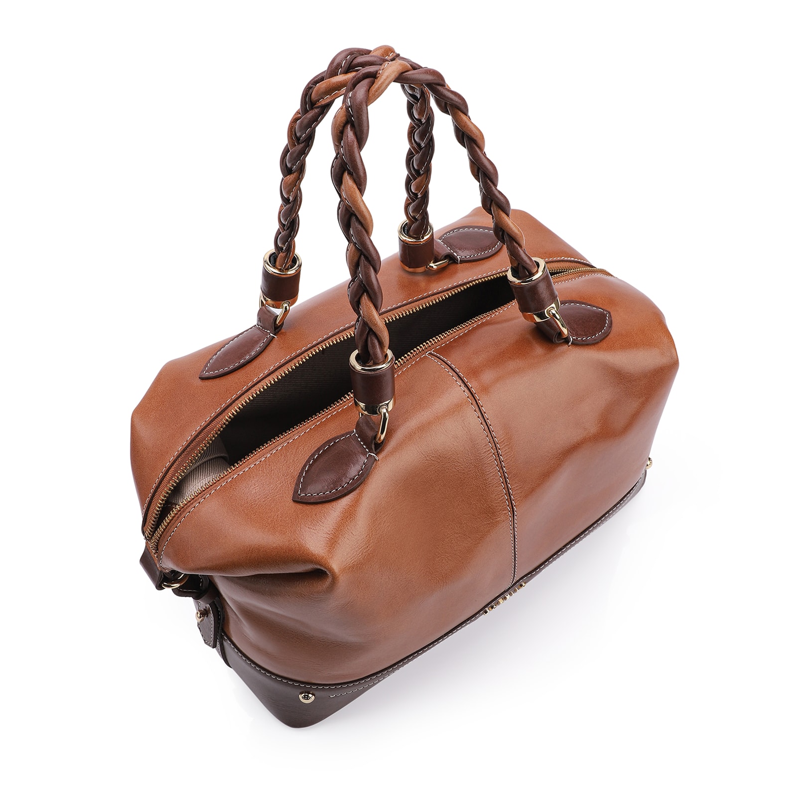 Bolsa Tote Couro Marrom