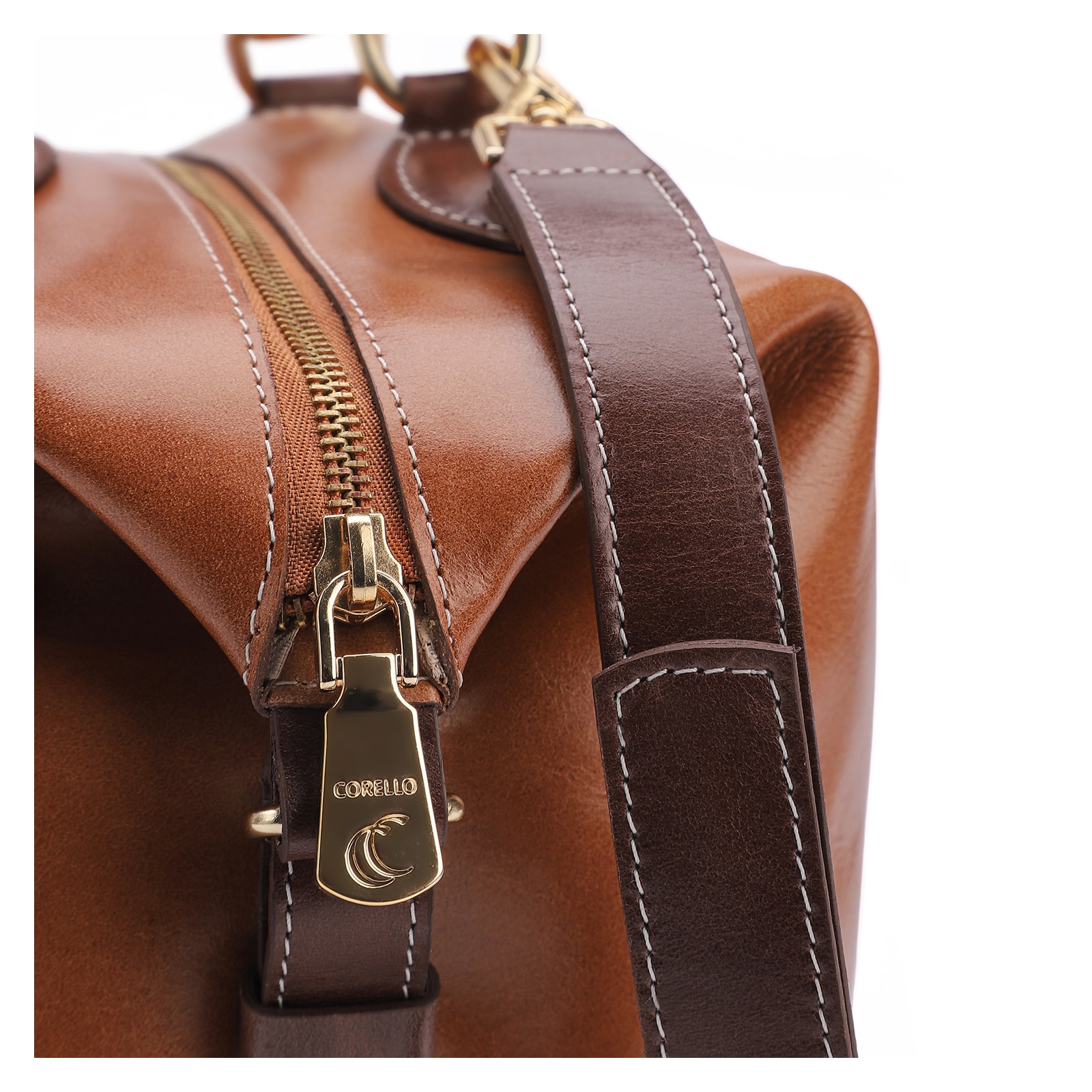 Bolsa Tote Couro Marrom