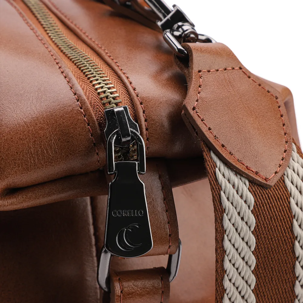 Bolsa Tote Couro Marrom - imagem 5