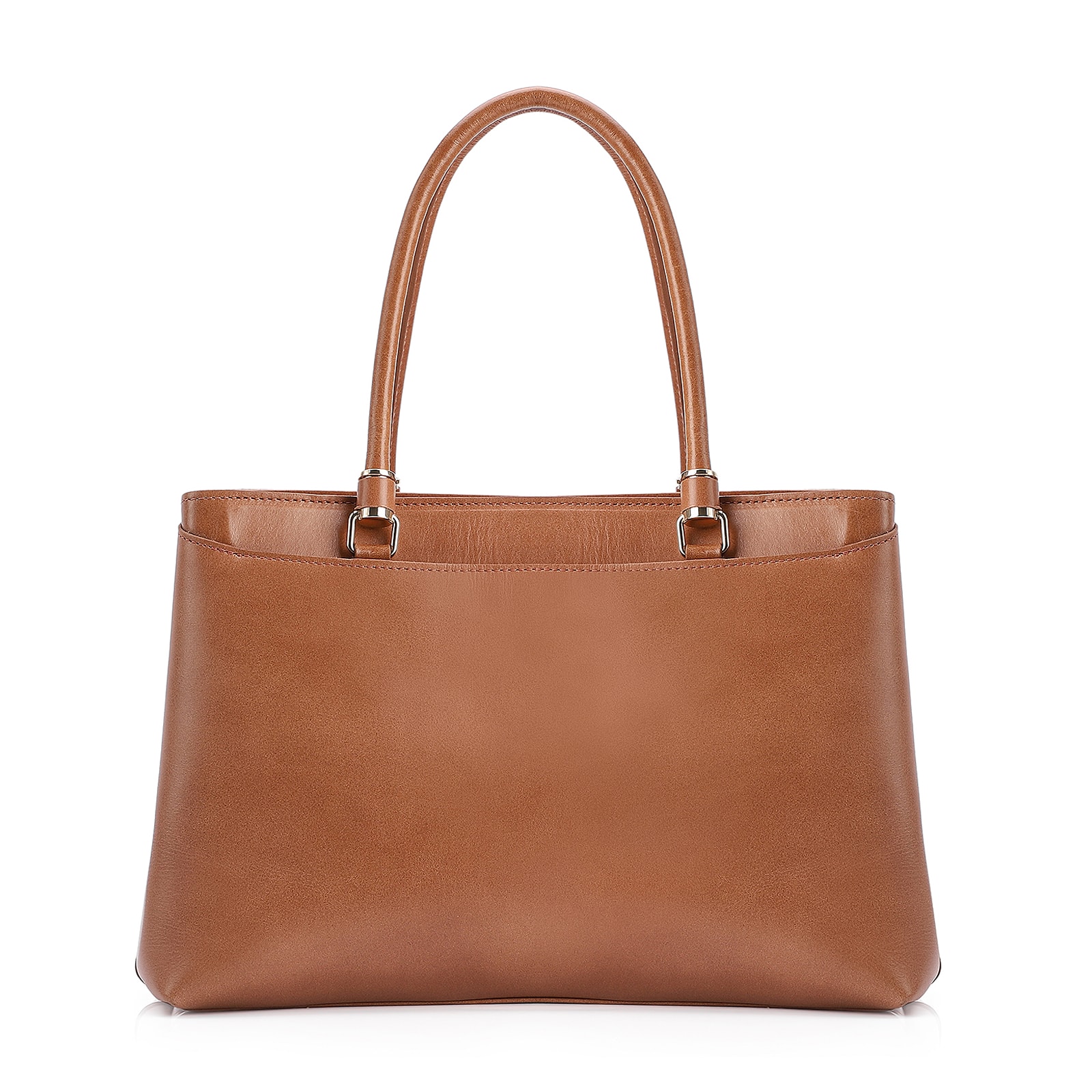 Bolsa Tote Couro Marrom