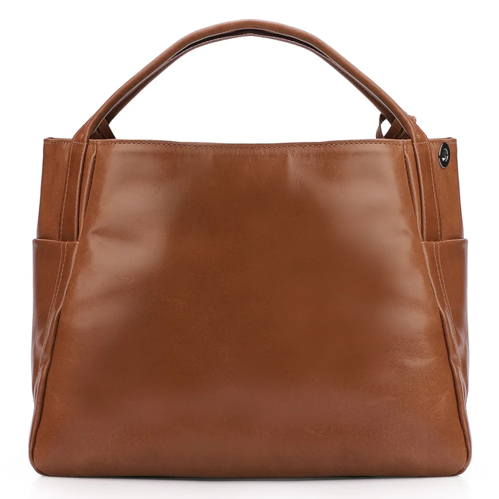 Bolsa Tote Couro Marrom - imagem 3