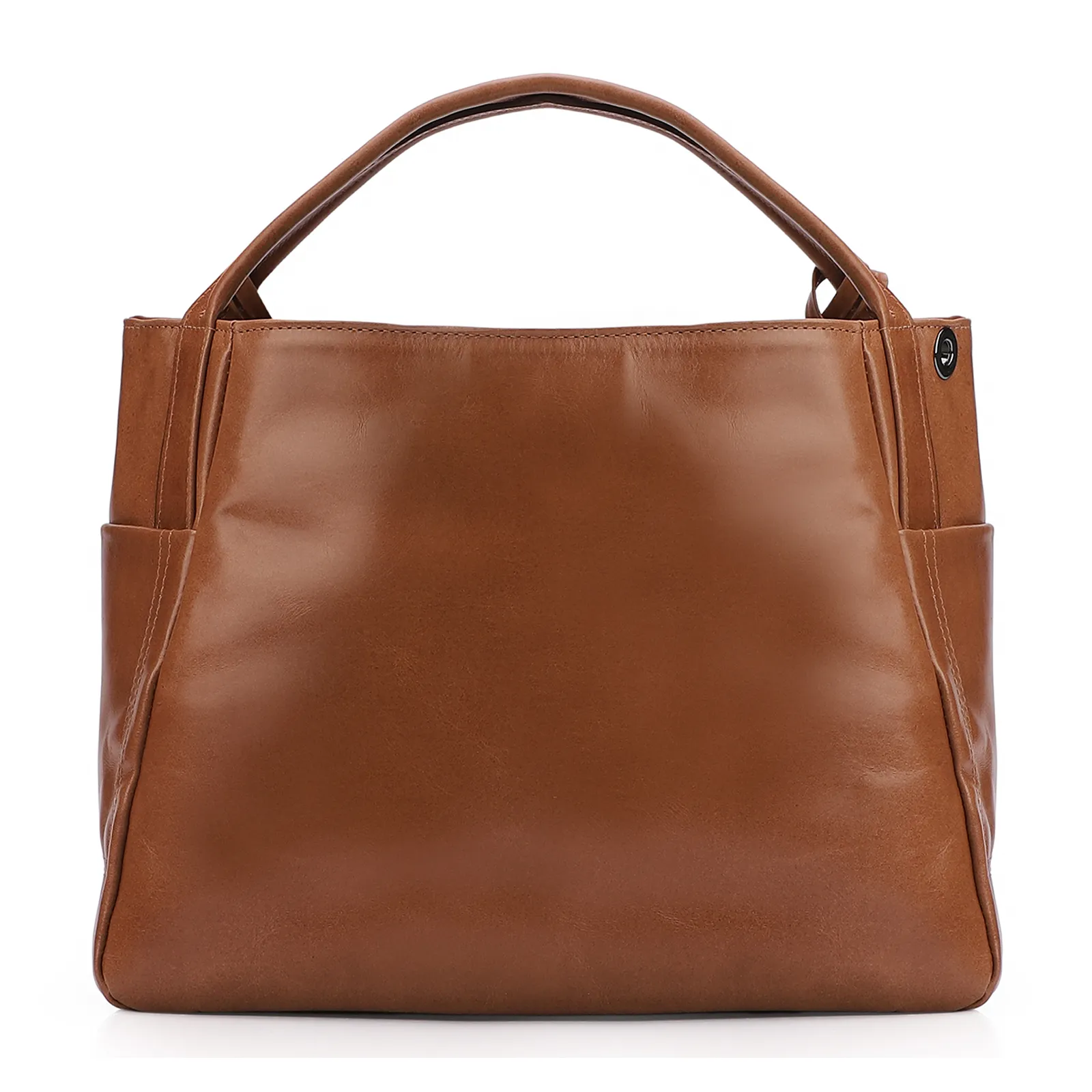 Bolsa Tote Couro Marrom