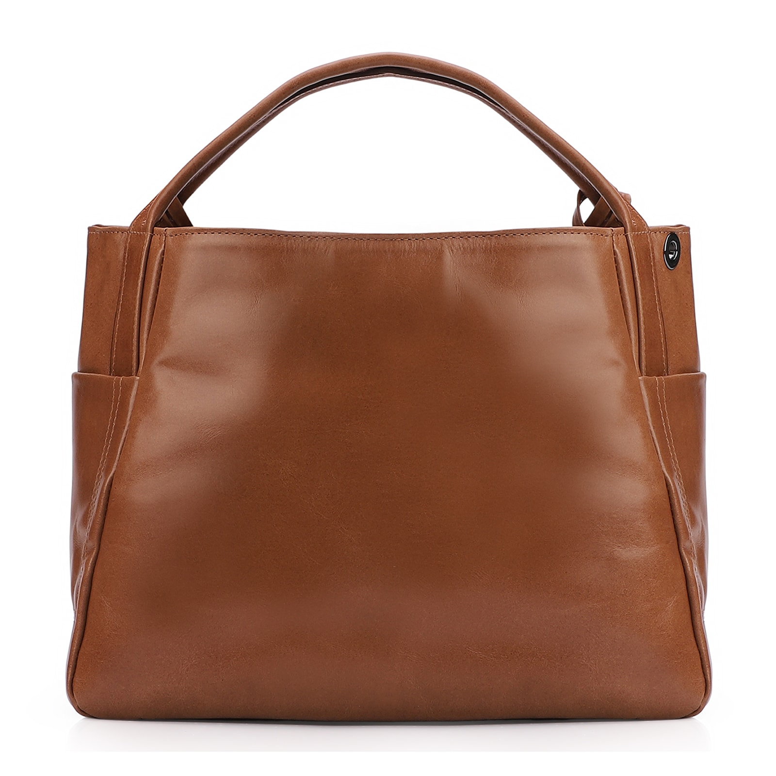 Bolsa Tote Couro Marrom