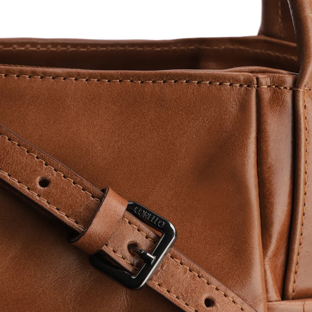 Bolsa Tote Couro Marrom - imagem 7