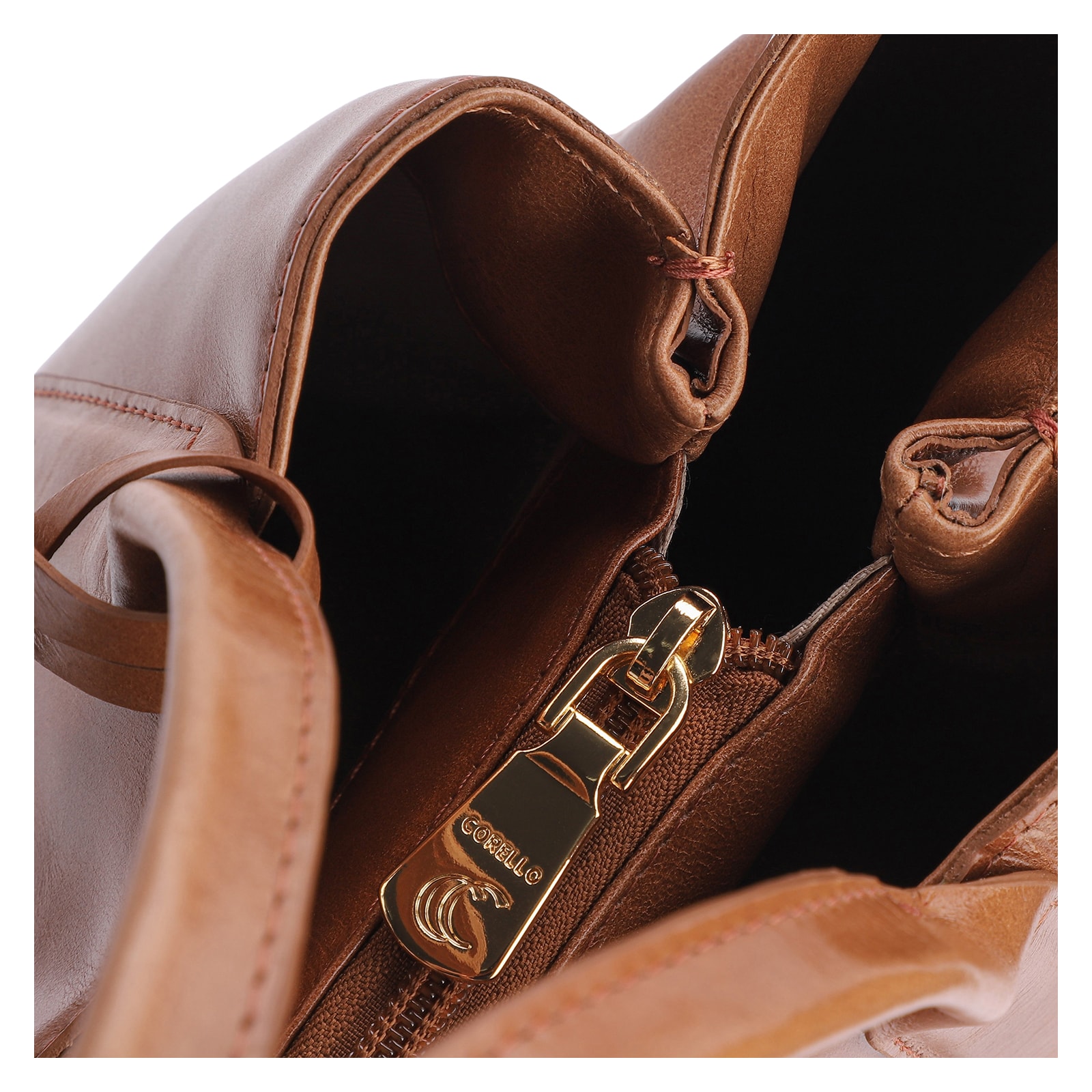Bolsa Tote Couro Marrom