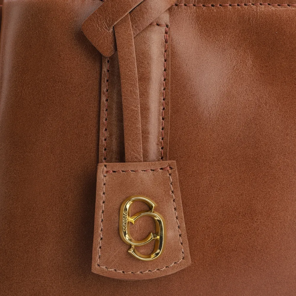 Bolsa Tote Couro Marrom - imagem 6