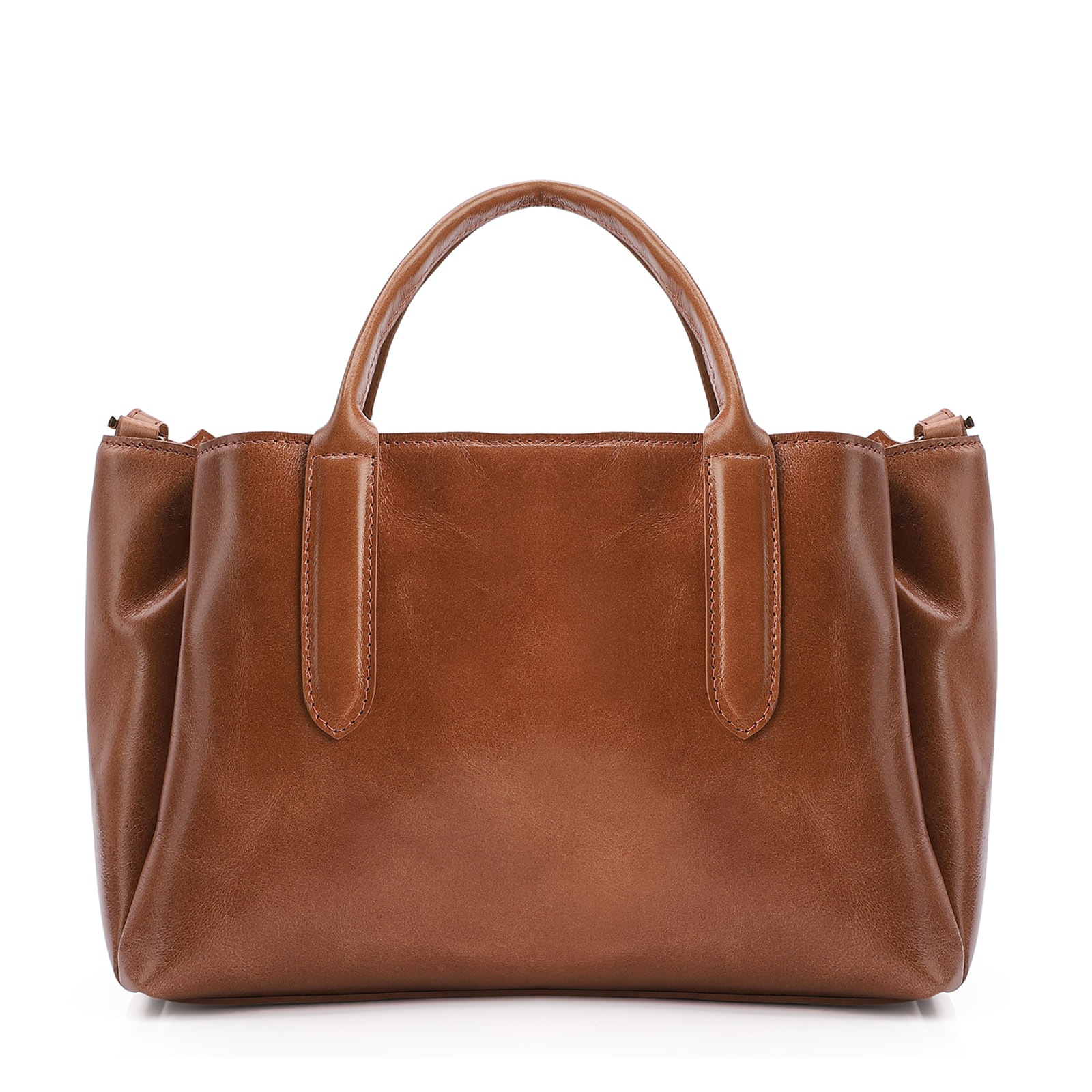 Bolsa Tote Couro Marrom