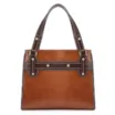 Bolsa Tote Couro Marrom - imagem 3