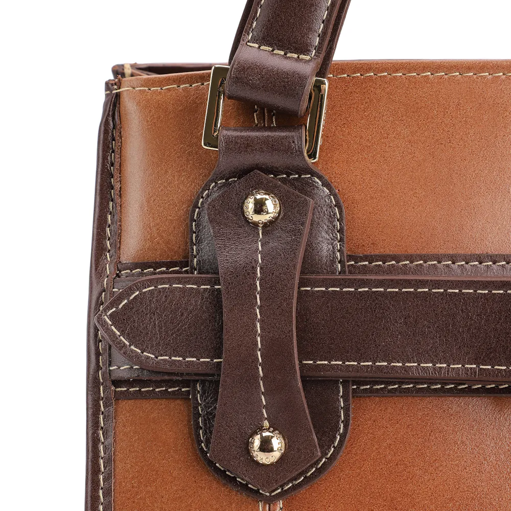 Bolsa Tote Couro Marrom - imagem 7