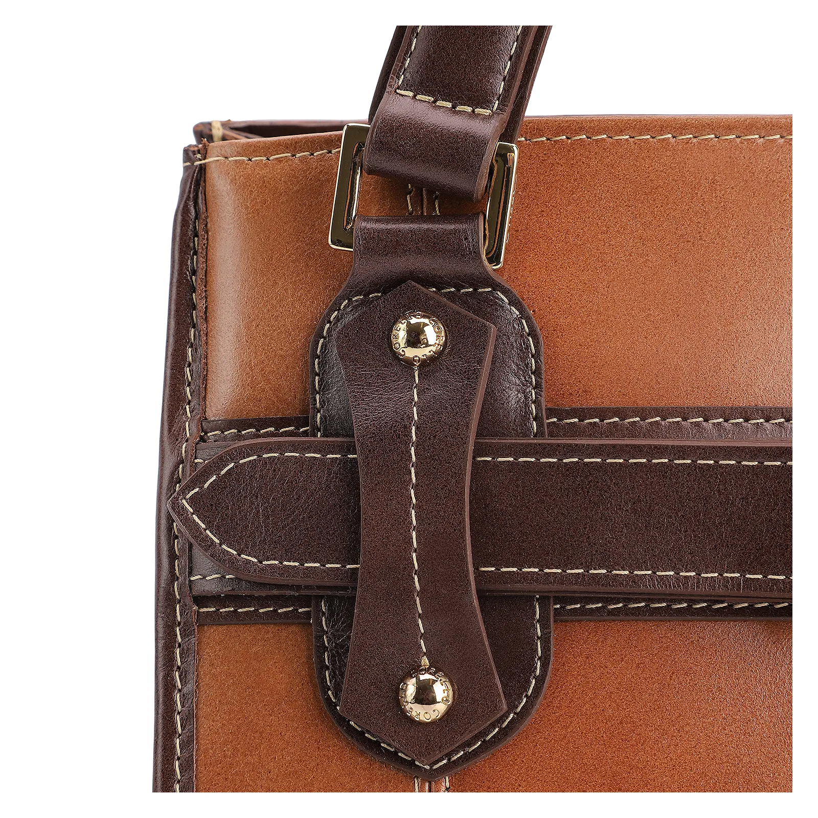 Bolsa Tote Couro Marrom