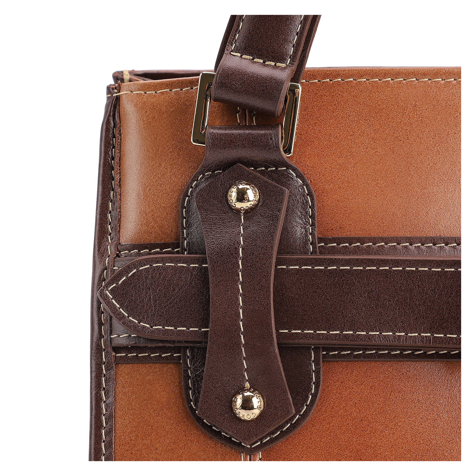 Bolsa Tote Couro Marrom