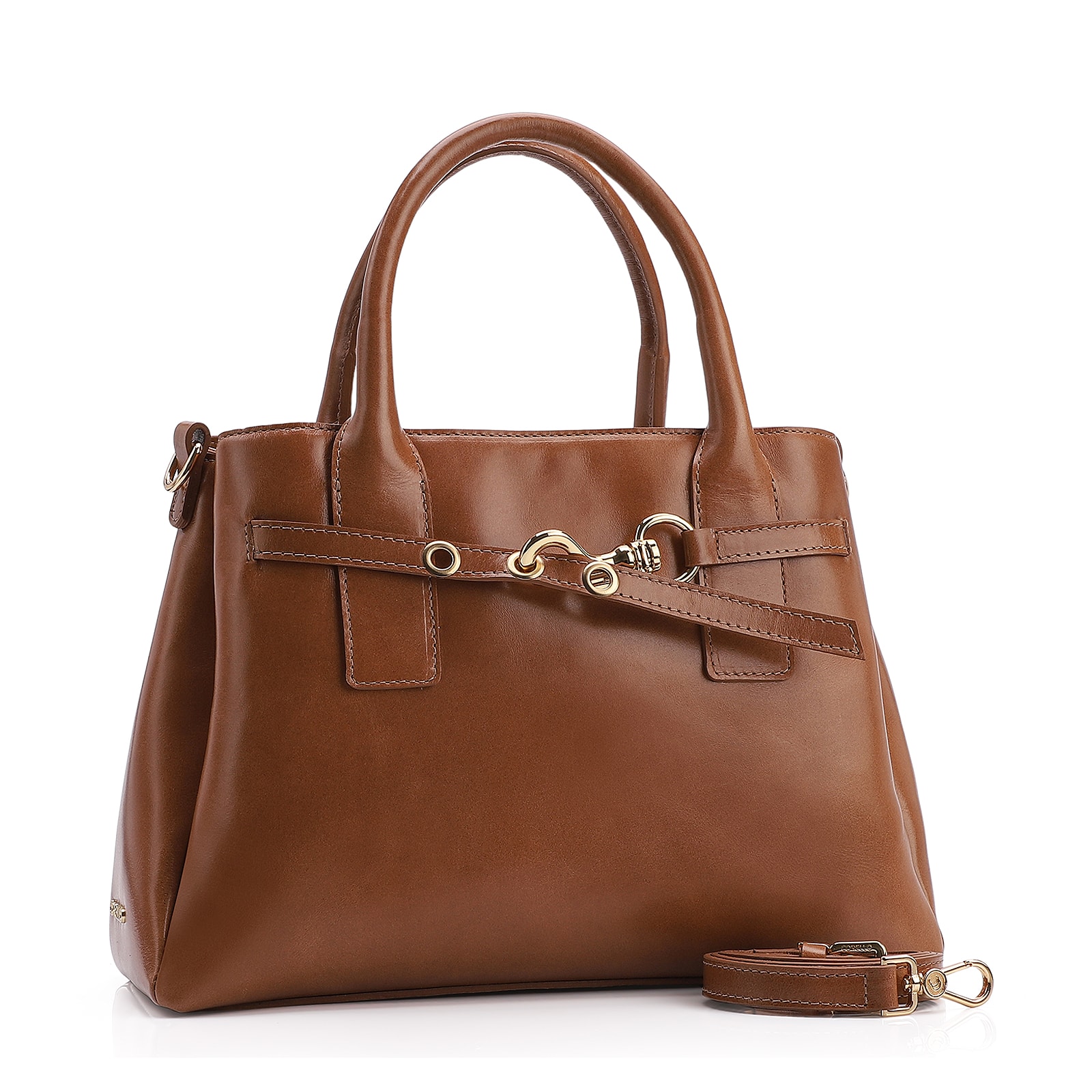 Bolsa Tote Couro Marrom