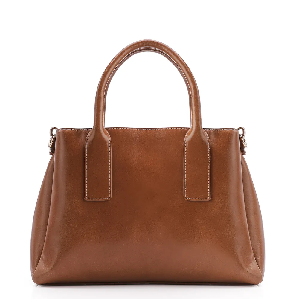 Bolsa Tote Couro Marrom - imagem 4