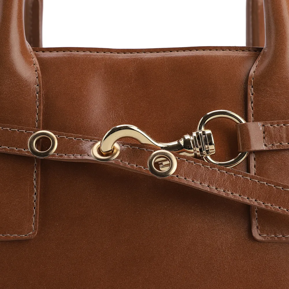 Bolsa Tote Couro Marrom - imagem 8