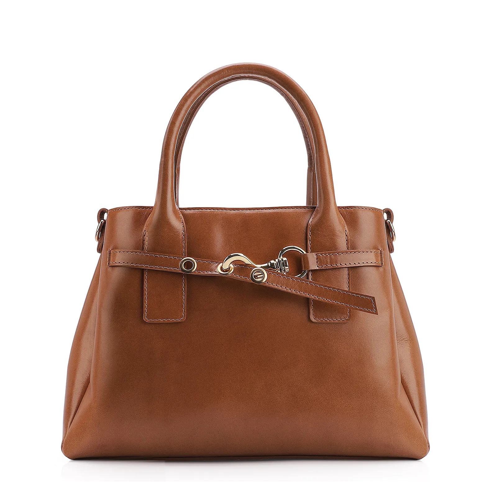 Bolsa Tote Couro Marrom