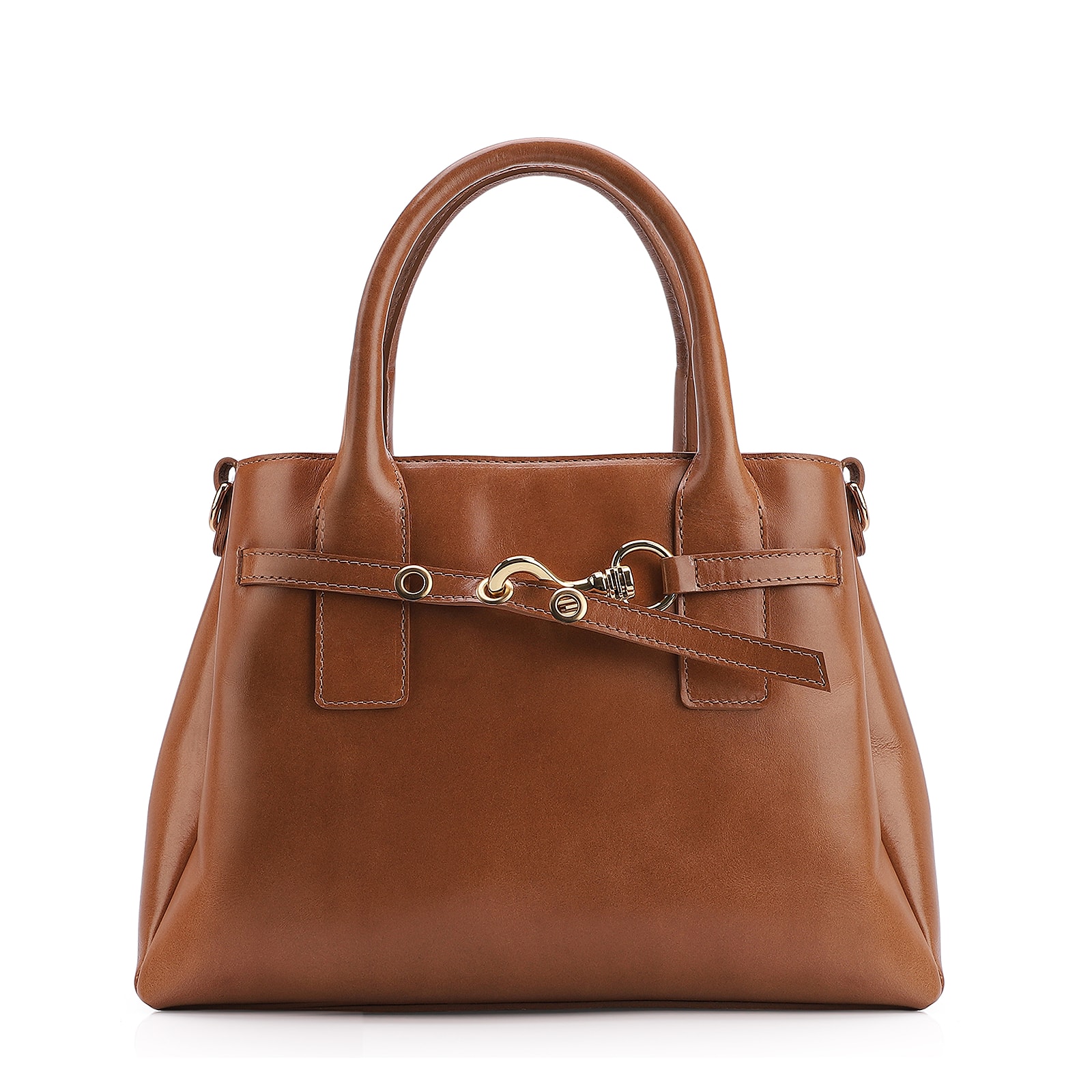Bolsa Tote Couro Marrom