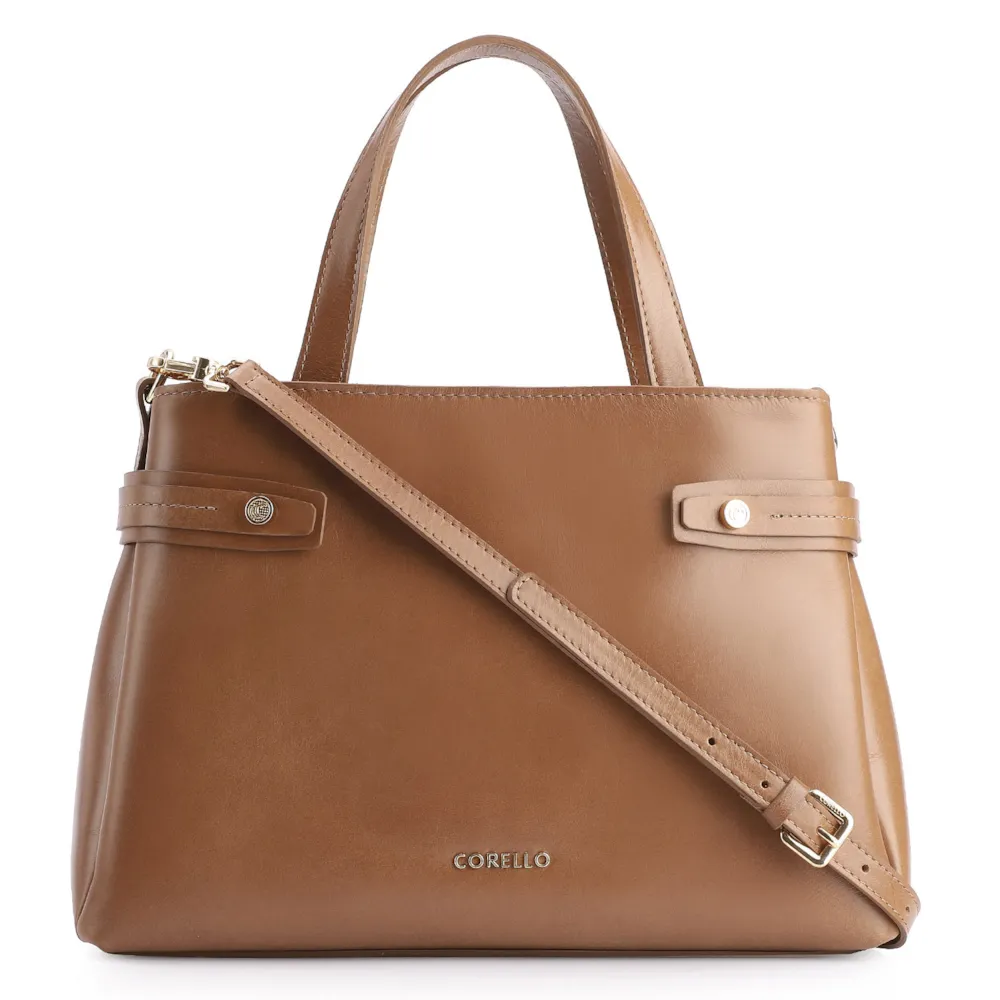 Bolsa Tote Couro Marrom
