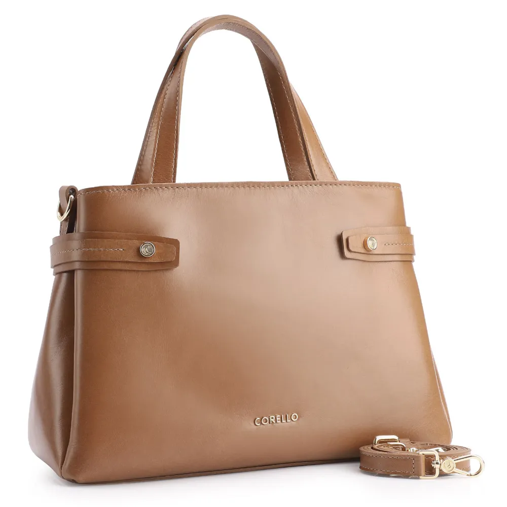 Bolsa Tote Couro Marrom - imagem 2