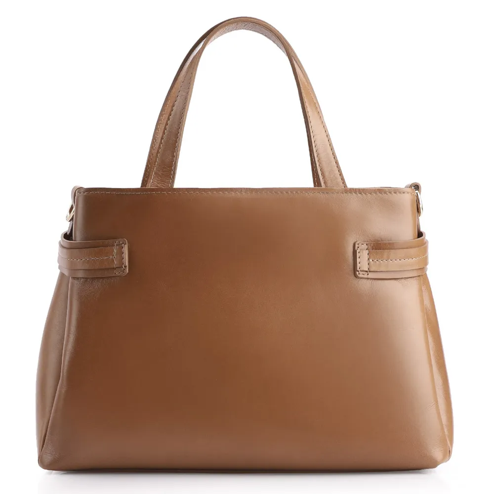 Bolsa Tote Couro Marrom - imagem 3