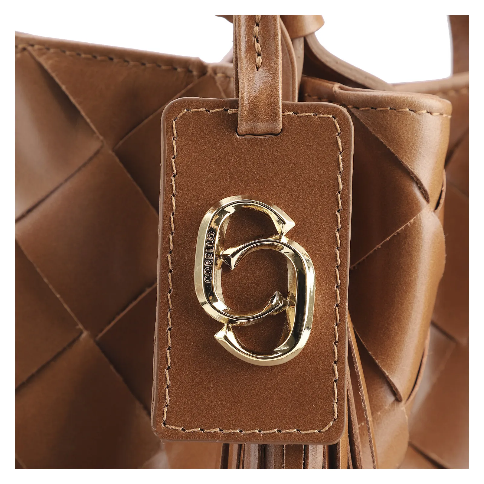Bolsa Tote Couro Marrom