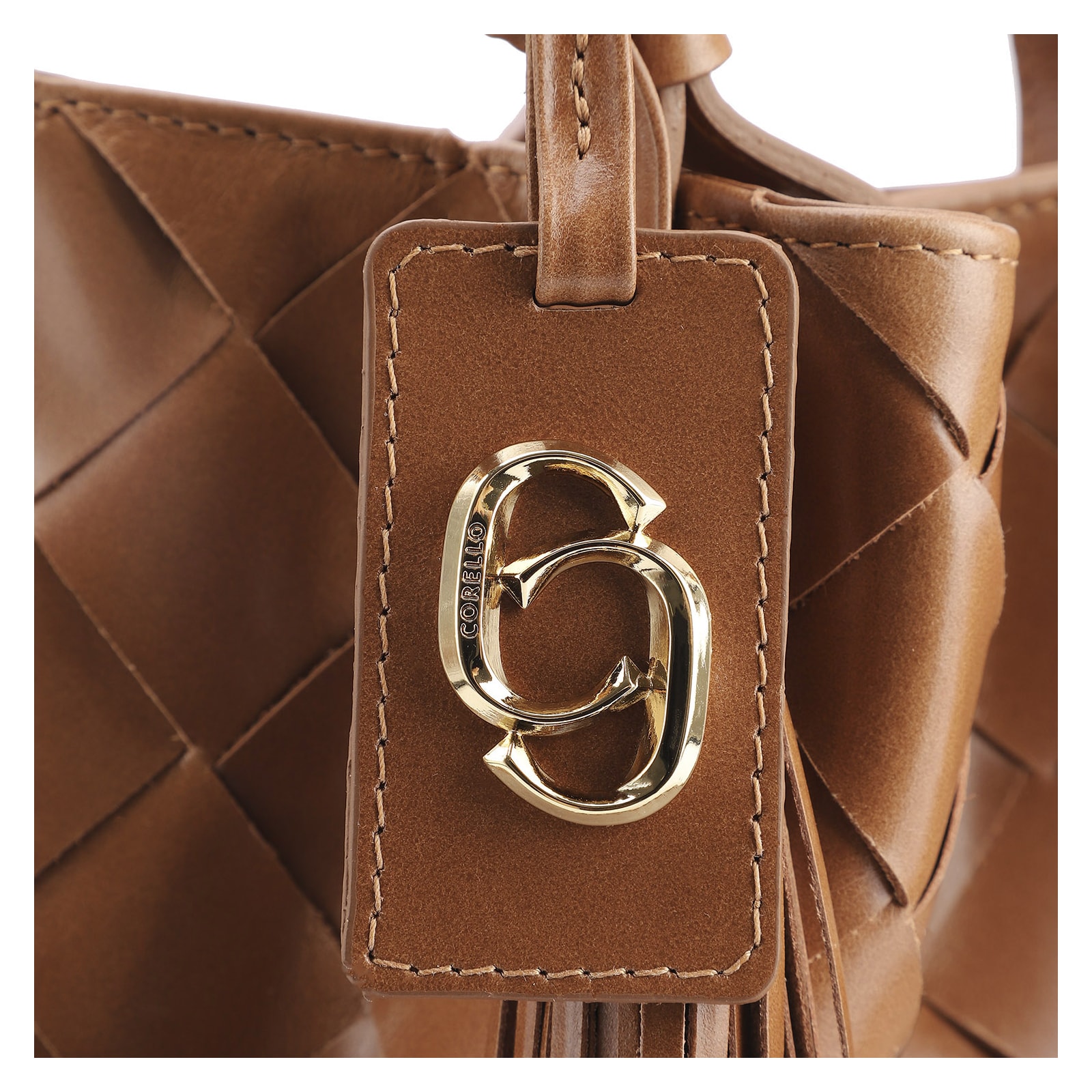 Bolsa Tote Couro Marrom