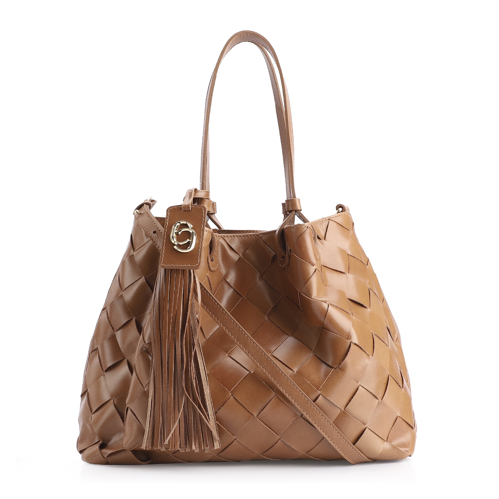 Bolsa Tote Couro Marrom