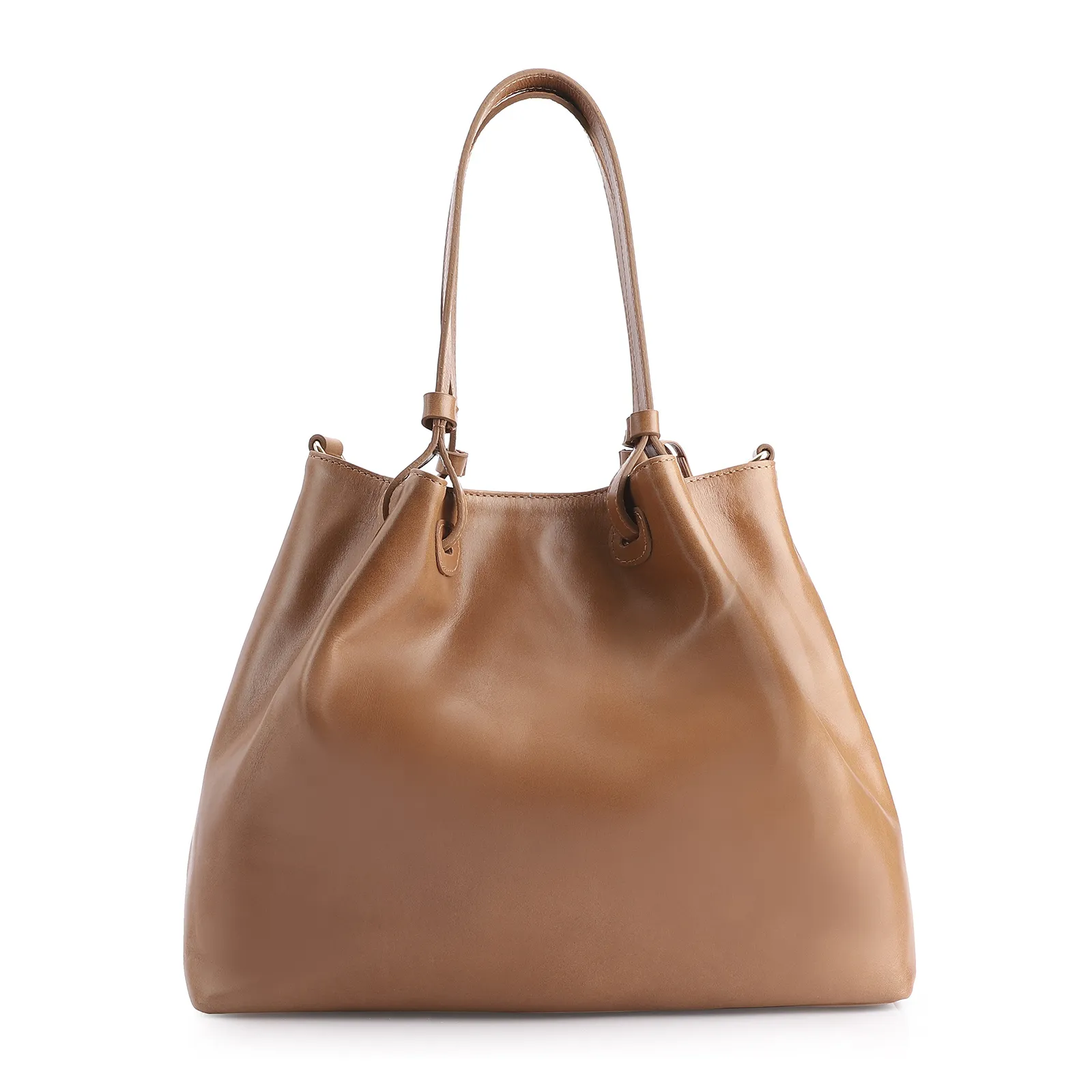 Bolsa Tote Couro Marrom