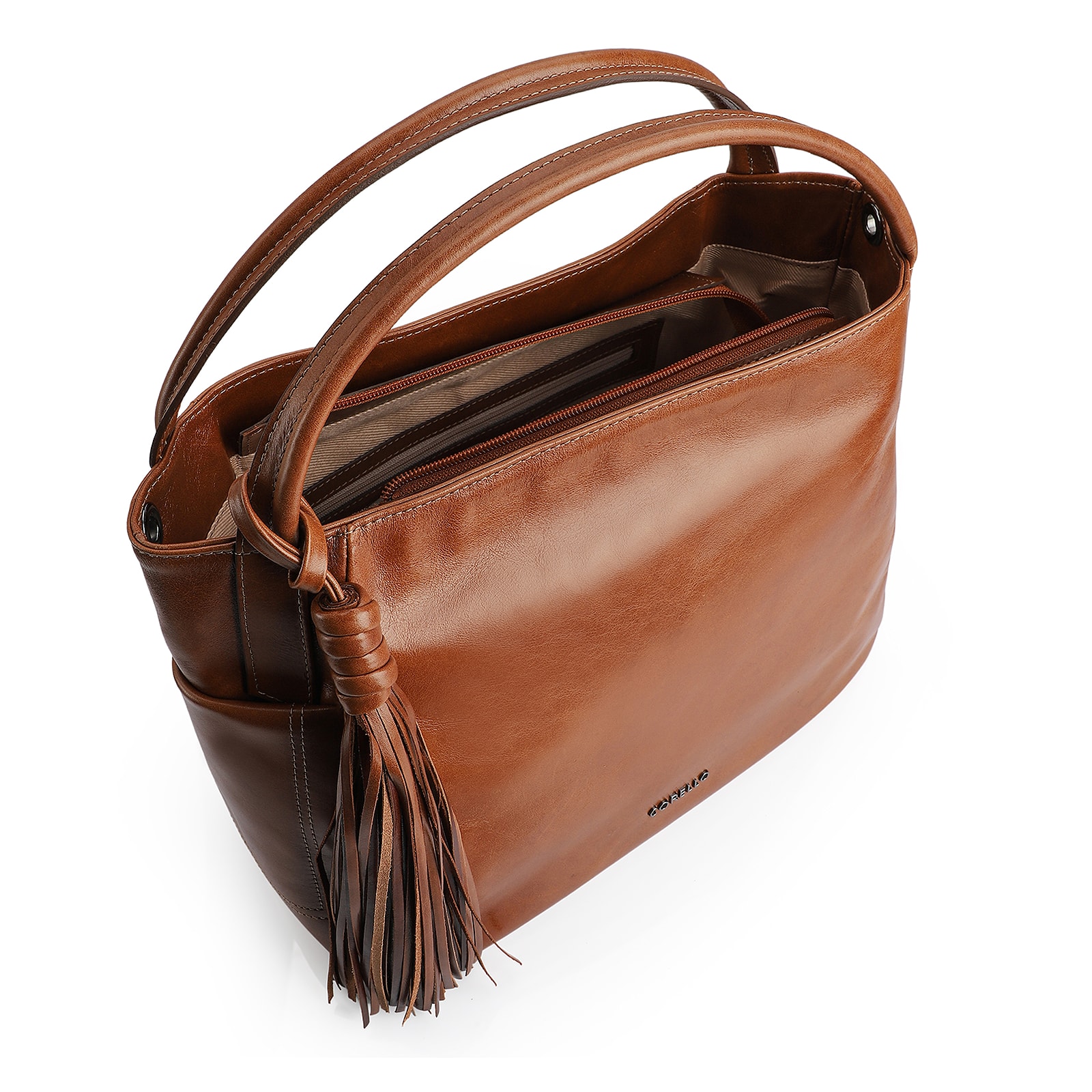 Bolsa Tote Couro Marrom