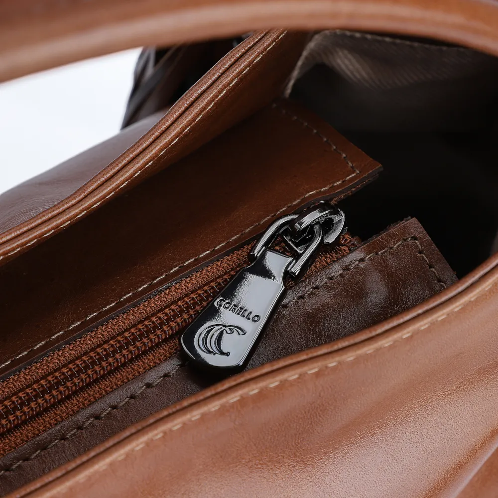 Bolsa Tote Couro Marrom - imagem 5