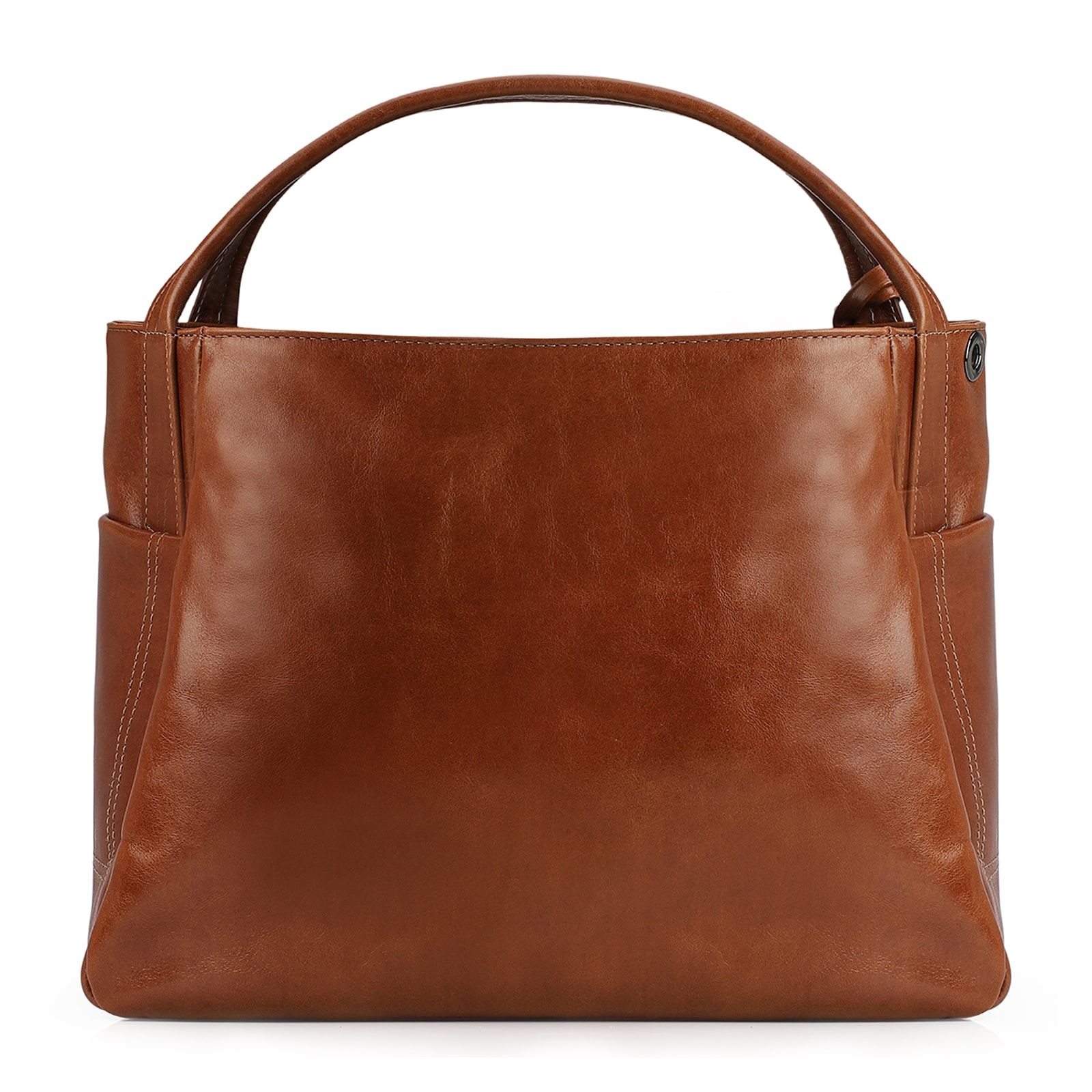 Bolsa Tote Couro Marrom