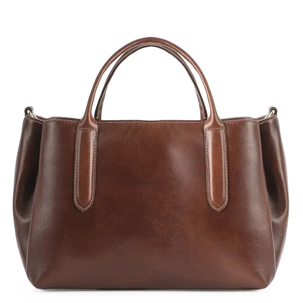 Bolsa Tote Couro Marrom - imagem 3