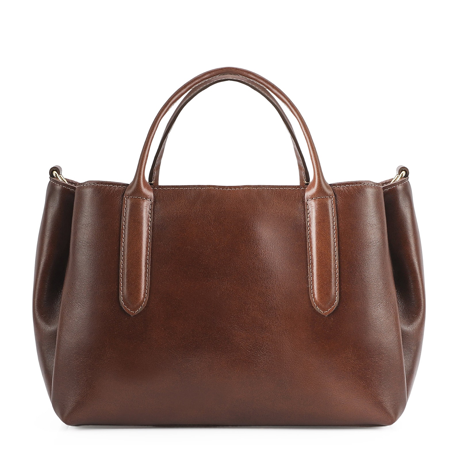 Bolsa Tote Couro Marrom
