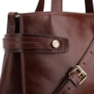 Bolsa Tote Couro Marrom - imagem 5