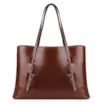 Bolsa Tote Couro Marrom - imagem 4