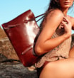 Bolsa Tote Couro Marrom - imagem 2