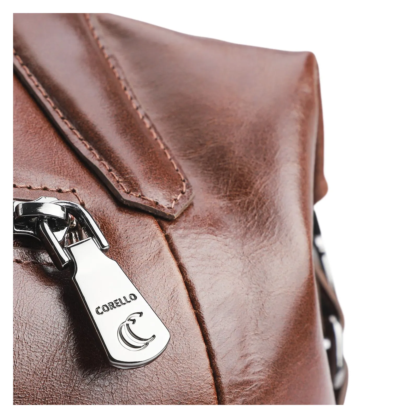 Bolsa Tote Couro Marrom