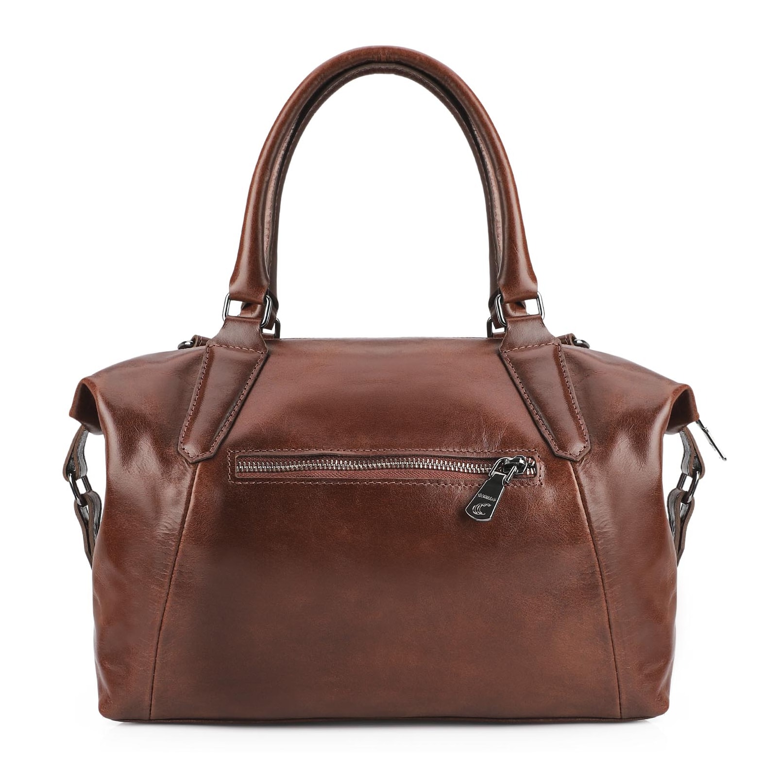 Bolsa Tote Couro Marrom