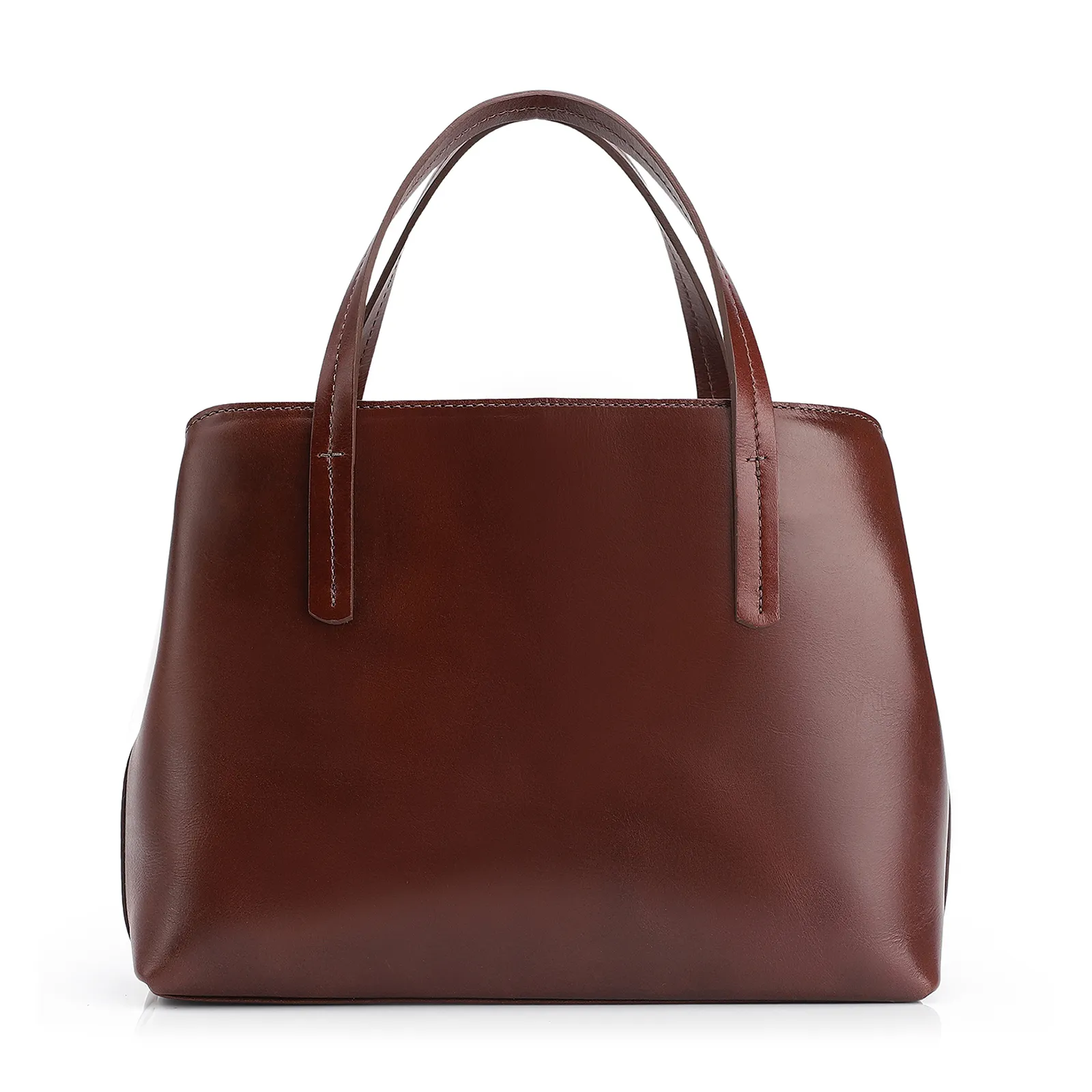 Bolsa Tote Couro Marrom