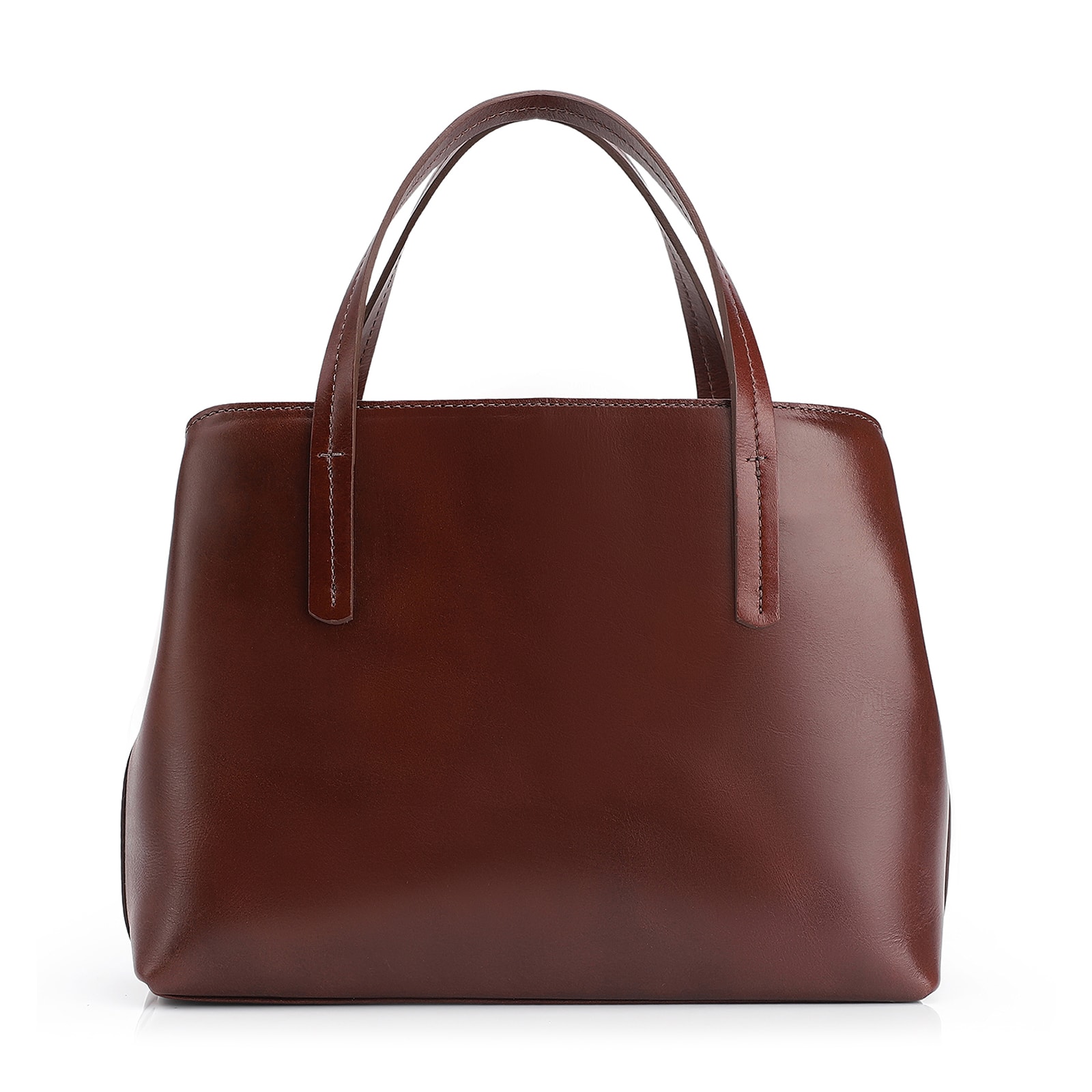 Bolsa Tote Couro Marrom