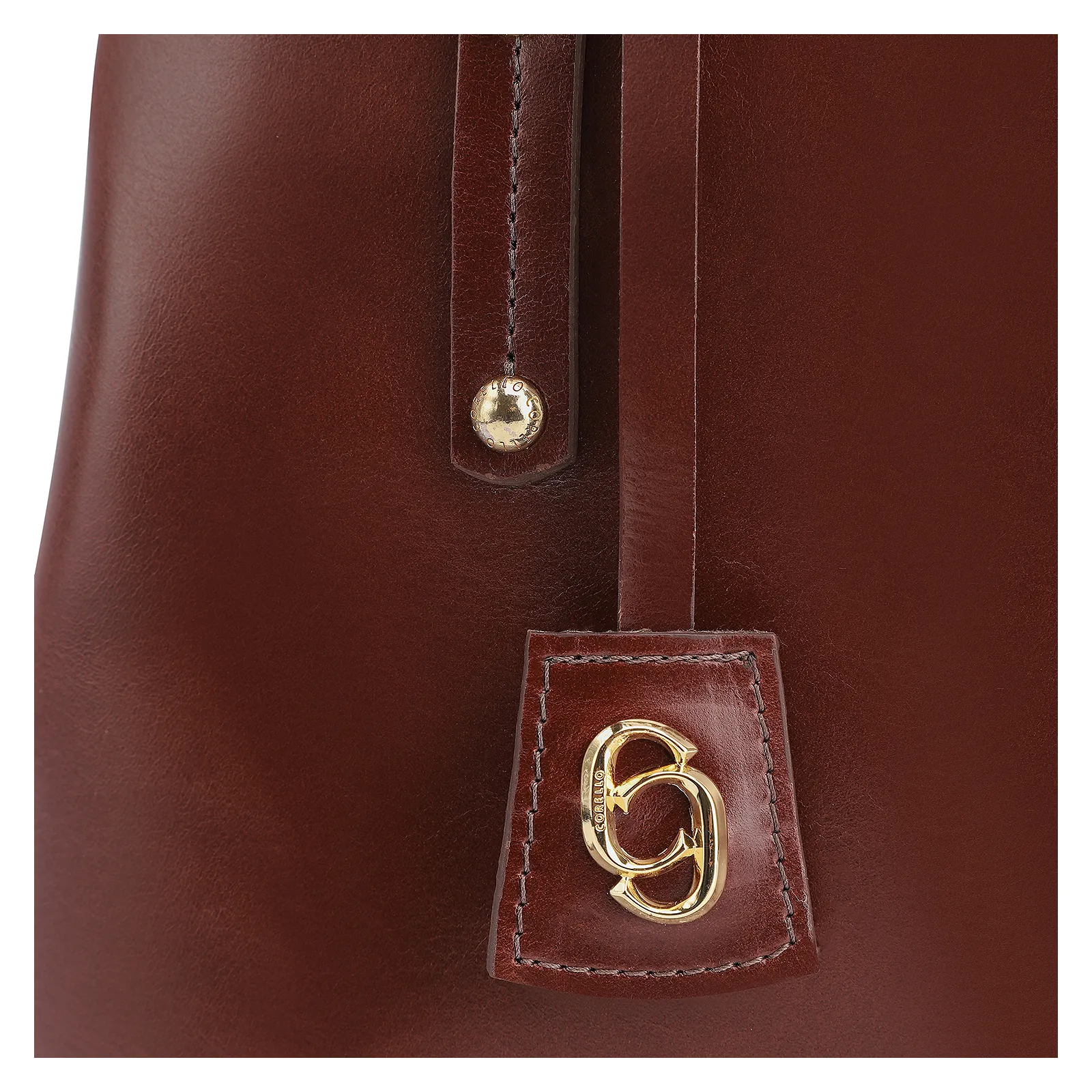 Bolsa Tote Couro Marrom