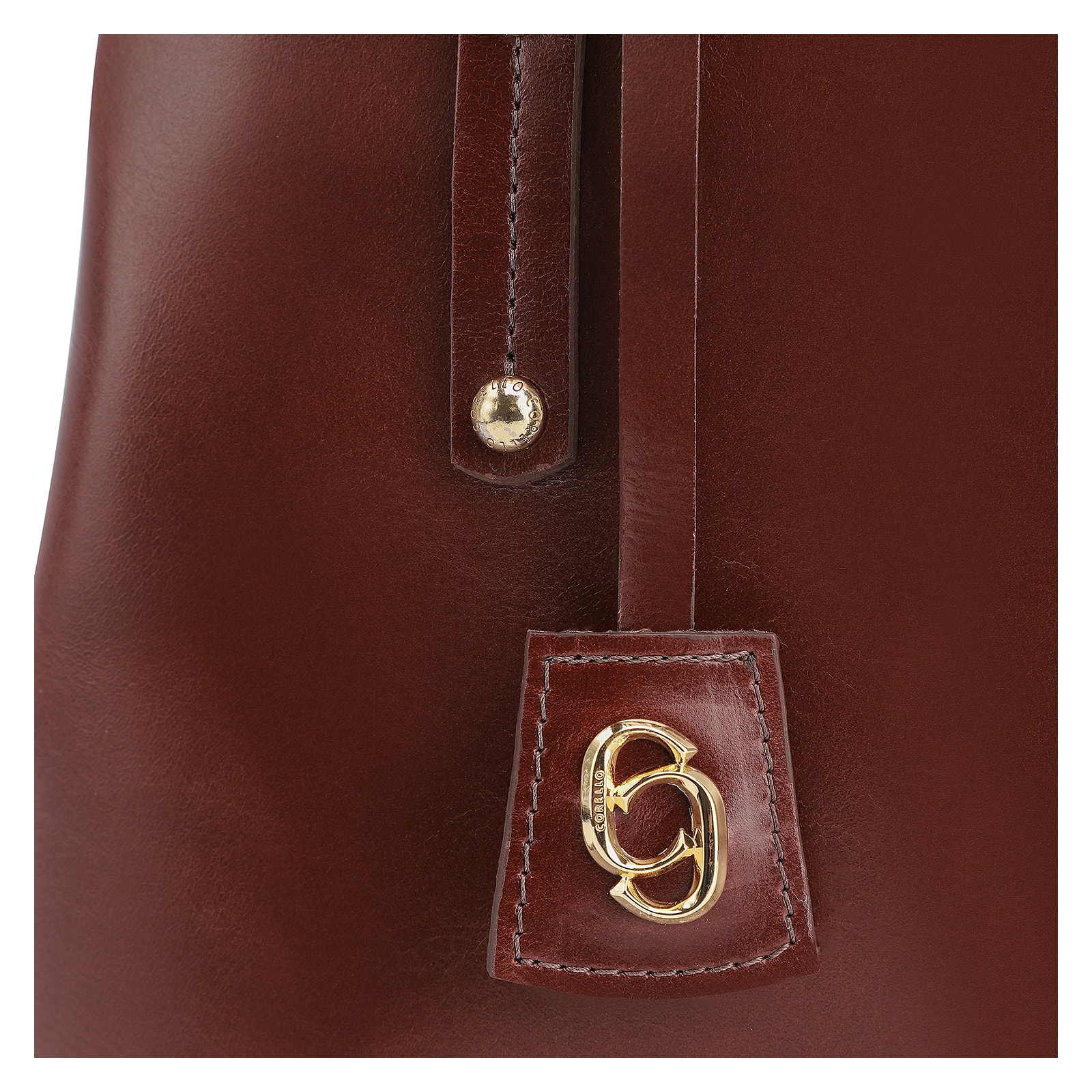 Bolsa Tote Couro Marrom