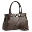 Bolsa Tote Couro Marrom - imagem 3