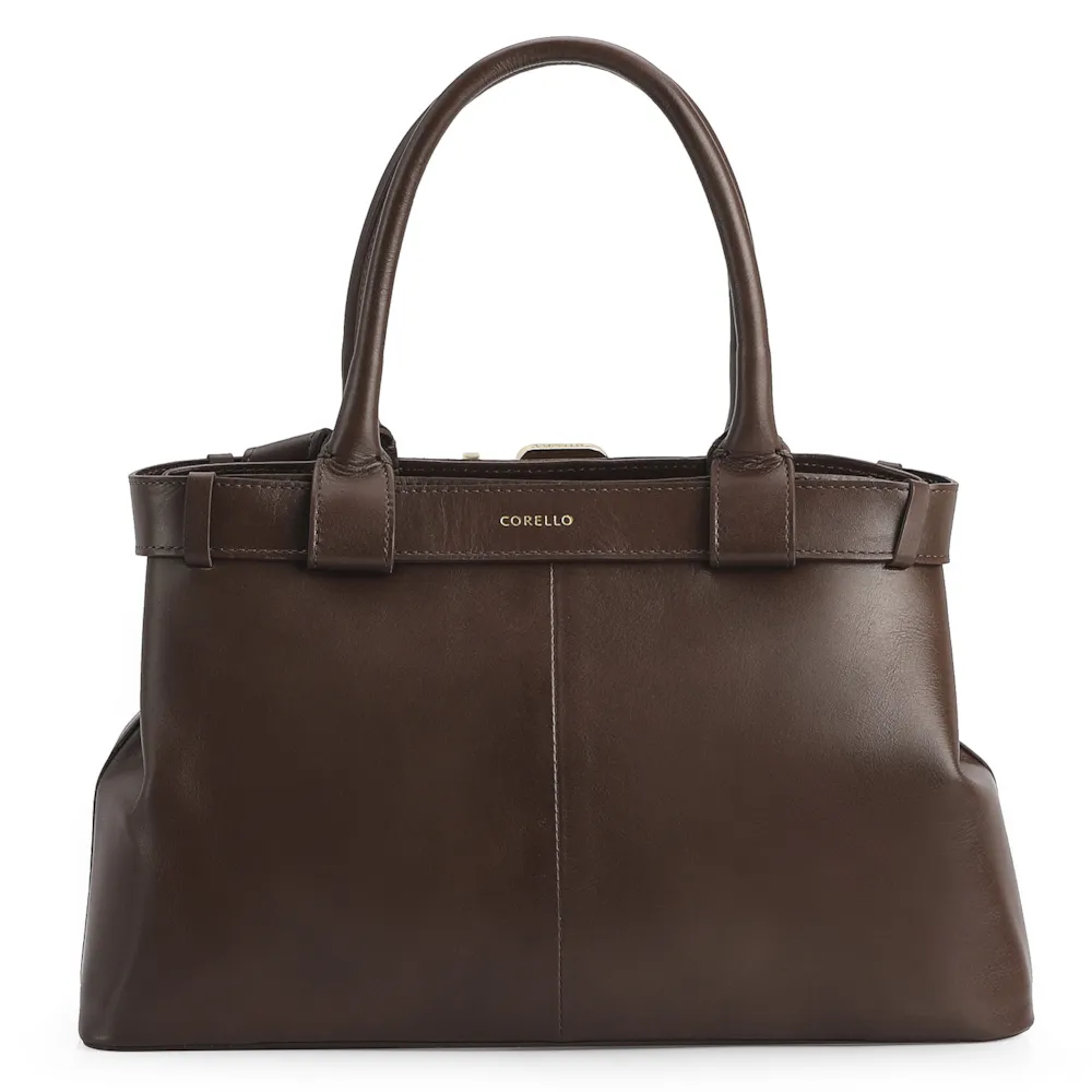 Bolsa Tote Couro Marrom - imagem 4